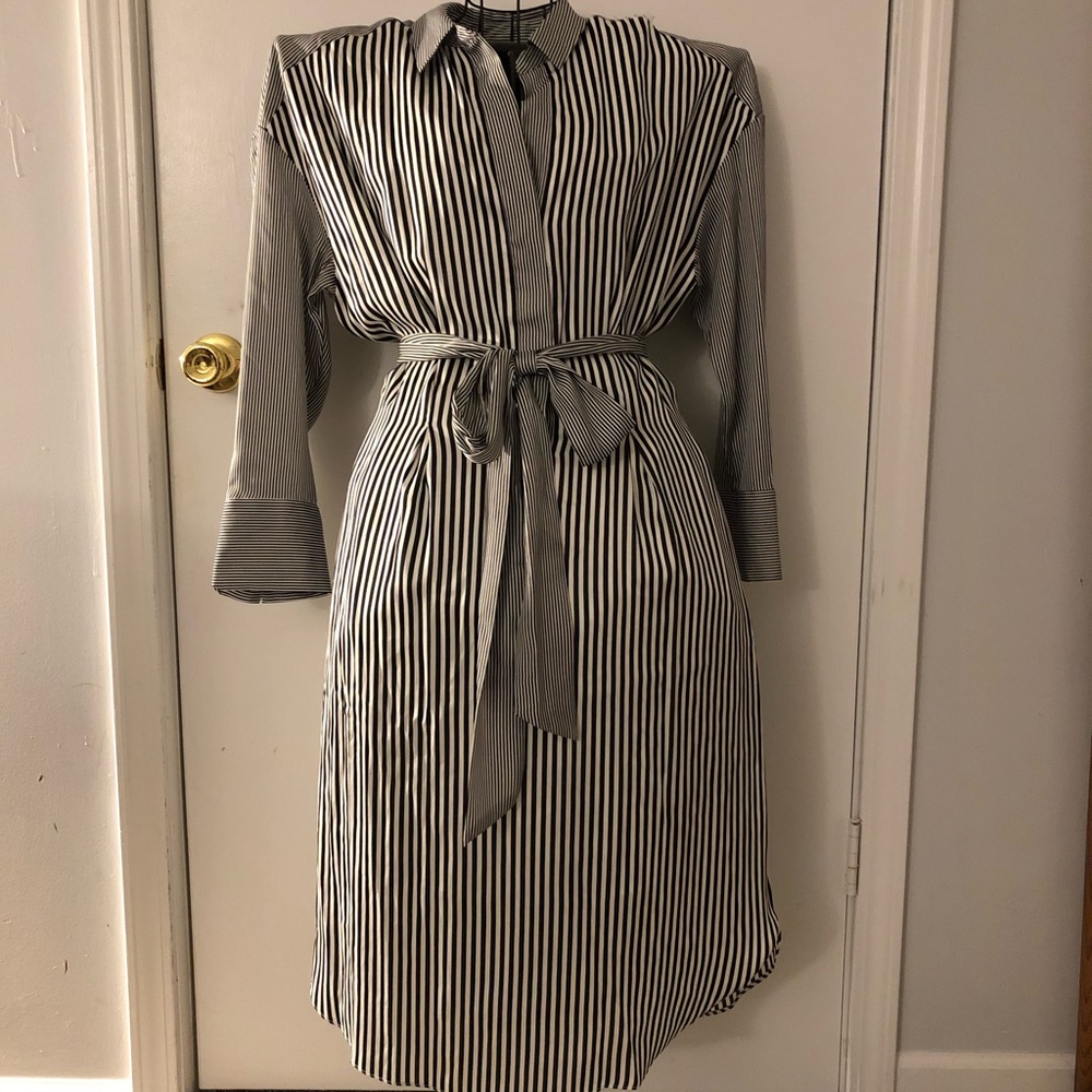 Who What Wear striped dress